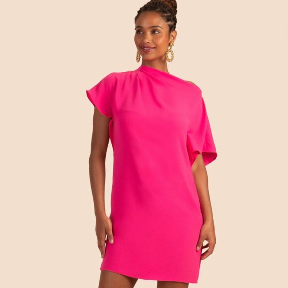 Trina Turk Promising Dress in Trina Pink – Size Medium | NWT | $248 Retail - Picture 1 of 11